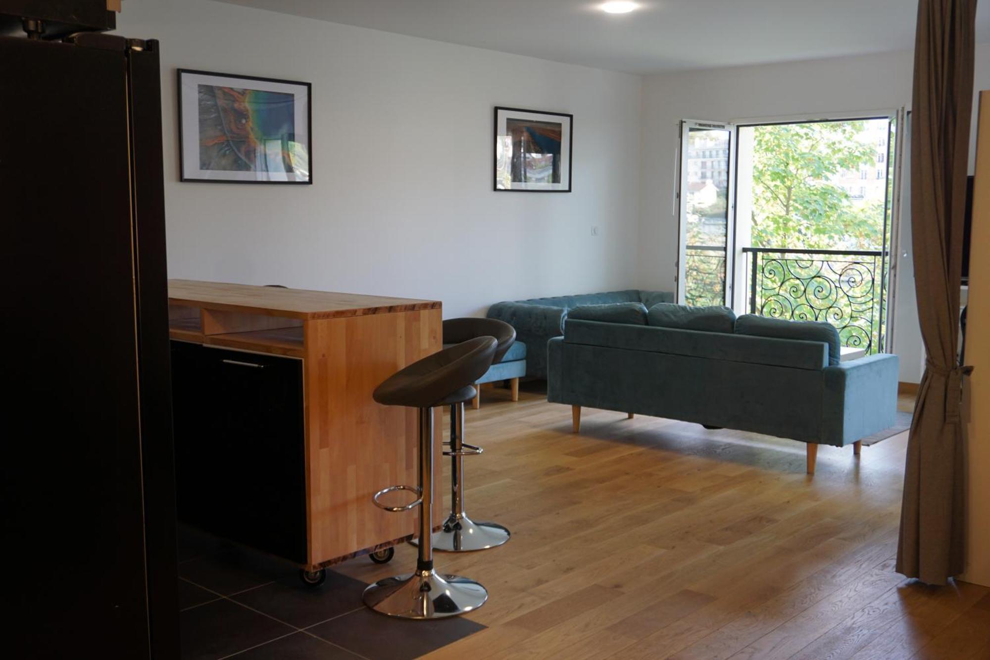 Apartment Residences Grande Jatte, Bord De Seine, 52m2 A 97m2, Hopital Americain A 600m *
