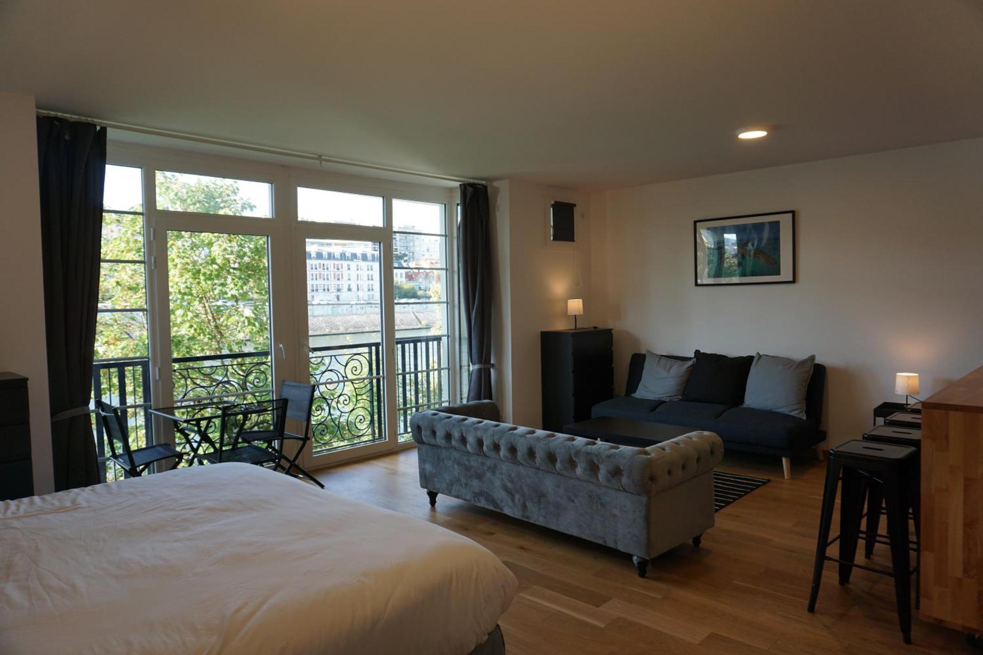Apartment Residences Grande Jatte, Bord De Seine, 52m2 A 97m2, Hopital Americain A 600m Neuilly-sur-Seine